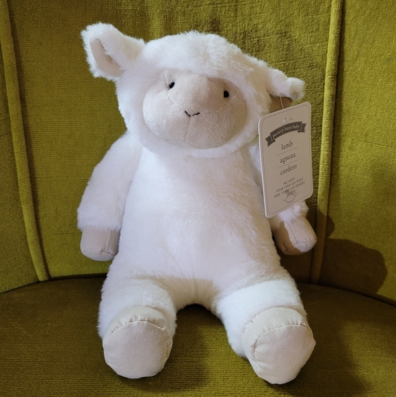 Pottery Barn Toys Pottery Barn Lamb Plush Poshmark